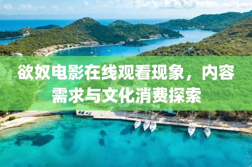 欲奴電影在線觀看現(xiàn)象，內(nèi)容需求與文化消費(fèi)探索