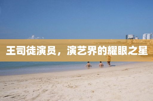 王司徒演員，演藝界的耀眼之星