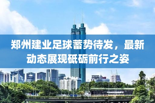 鄭州建業(yè)足球蓄勢(shì)待發(fā)，最新動(dòng)態(tài)展現(xiàn)砥礪前行之姿