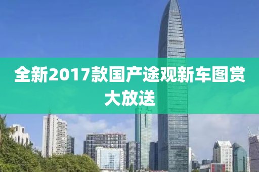 全新2017款國產(chǎn)途觀新車圖賞大放送