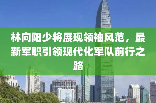 林向陽少將展現(xiàn)領(lǐng)袖風范，最新軍職引領(lǐng)現(xiàn)代化軍隊前行之路