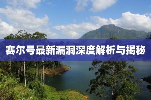 賽爾號最新漏洞深度解析與揭秘