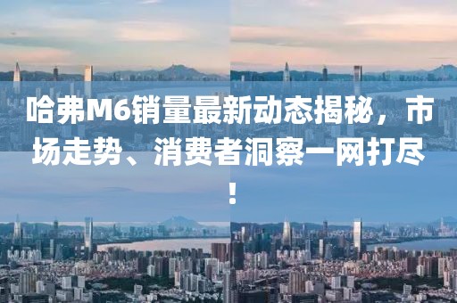 哈弗M6銷量最新動態(tài)揭秘，市場走勢、消費者洞察一網打盡！