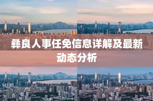 彝良人事任免信息詳解及最新動態(tài)分析