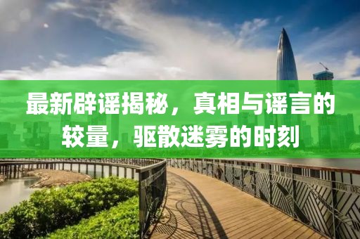 最新辟謠揭秘，真相與謠言的較量，驅(qū)散迷霧的時刻