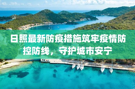 日照最新防疫措施筑牢疫情防控防線，守護城市安寧