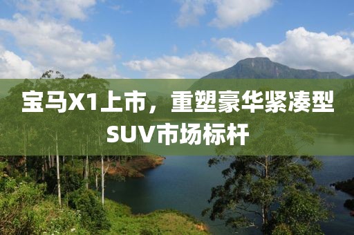 寶馬X1上市，重塑豪華緊湊型SUV市場(chǎng)標(biāo)桿