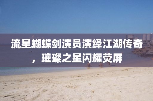 流星蝴蝶劍演員演繹江湖傳奇，璀璨之星閃耀熒屏