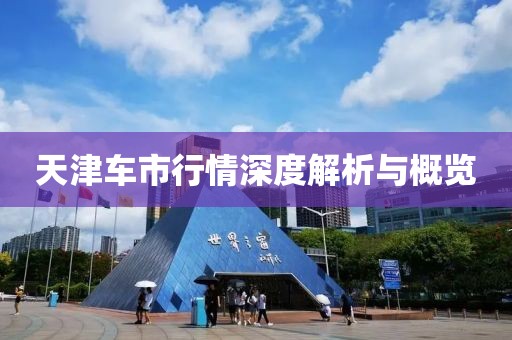 天津車市行情深度解析與概覽