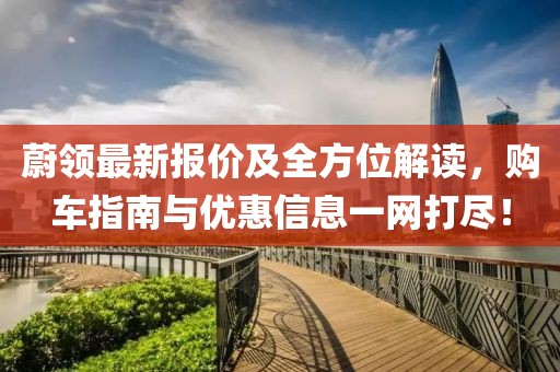 蔚領(lǐng)最新報(bào)價(jià)及全方位解讀，購(gòu)車(chē)指南與優(yōu)惠信息一網(wǎng)打盡！