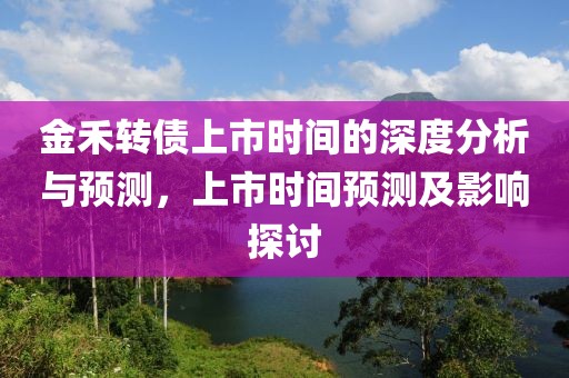 金禾轉(zhuǎn)債上市時(shí)間的深度分析與預(yù)測(cè)，上市時(shí)間預(yù)測(cè)及影響探討