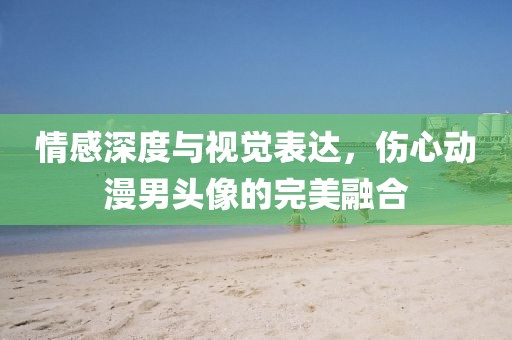 情感深度與視覺(jué)表達(dá)，傷心動(dòng)漫男頭像的完美融合