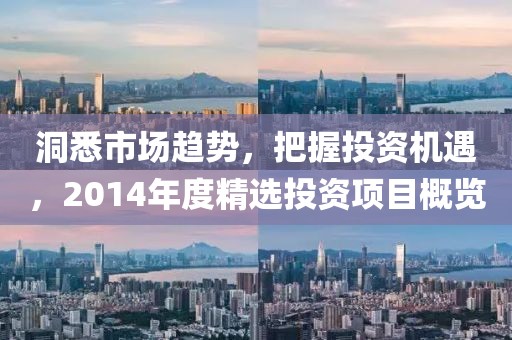 洞悉市場趨勢，把握投資機遇，2014年度精選投資項目概覽