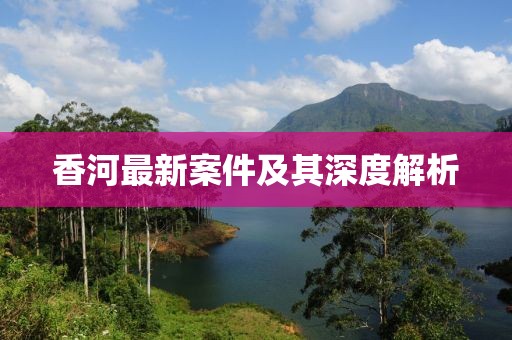 香河最新案件及其深度解析