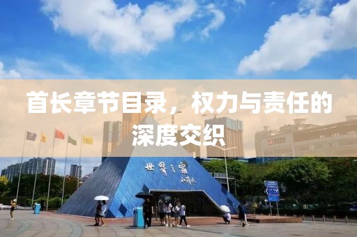 首長(zhǎng)章節(jié)目錄，權(quán)力與責(zé)任的深度交織