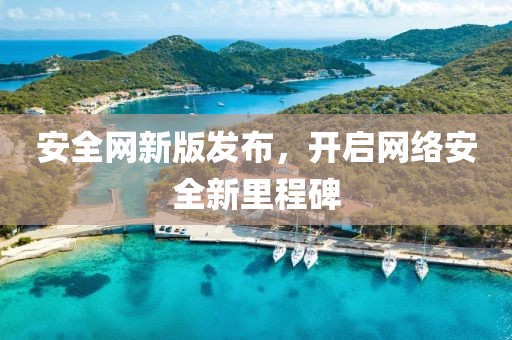 安全網(wǎng)新版發(fā)布，開啟網(wǎng)絡安全新里程碑