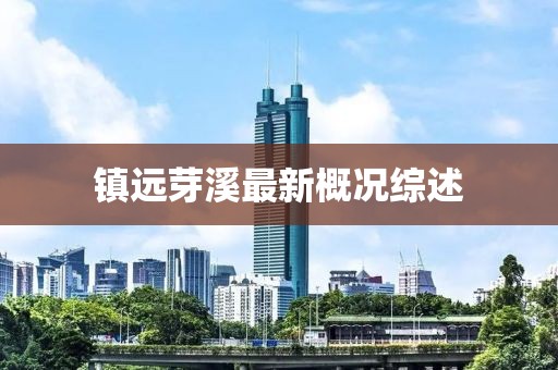 鎮(zhèn)遠(yuǎn)芽溪最新概況綜述