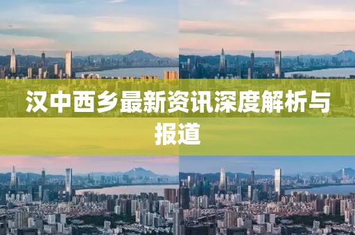 漢中西鄉(xiāng)最新資訊深度解析與報(bào)道