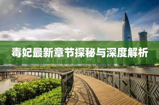 毒妃最新章節(jié)探秘與深度解析