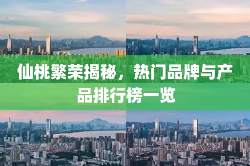 仙桃繁榮揭秘，熱門品牌與產(chǎn)品排行榜一覽