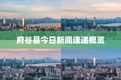 府谷縣今日新聞速遞概覽
