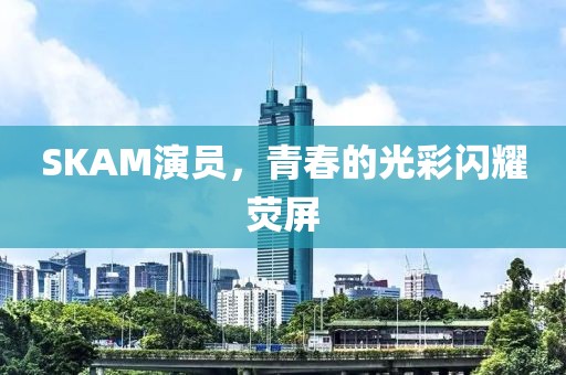 SKAM演員，青春的光彩閃耀熒屏