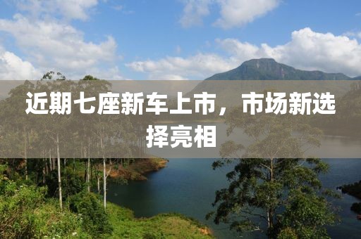 近期七座新車上市，市場新選擇亮相