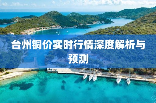 臺州銅價(jià)實(shí)時(shí)行情深度解析與預(yù)測