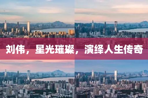 劉偉，星光璀璨，演繹人生傳奇