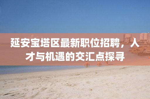 延安寶塔區(qū)最新職位招聘，人才與機(jī)遇的交匯點(diǎn)探尋