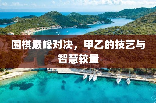 圍棋巔峰對(duì)決，甲乙的技藝與智慧較量