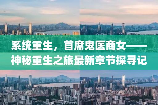 系統(tǒng)重生，首席鬼醫(yī)商女——神秘重生之旅最新章節(jié)探尋記