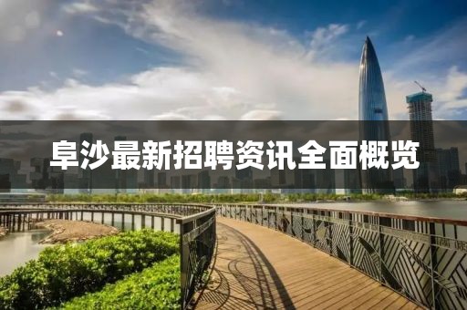 阜沙最新招聘資訊全面概覽