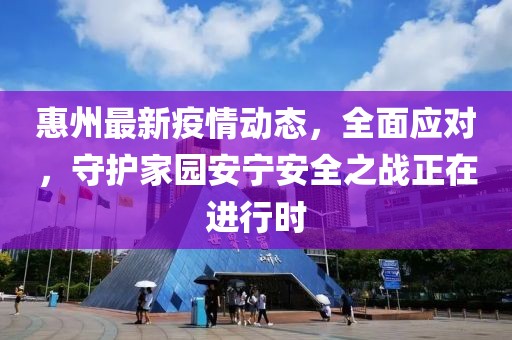 惠州最新疫情動態(tài)，全面應(yīng)對，守護(hù)家園安寧安全之戰(zhàn)正在進(jìn)行時