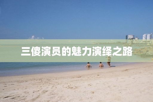 三傻演員的魅力演繹之路
