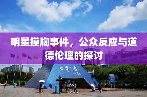 明星摸胸事件，公眾反應(yīng)與道德倫理的探討