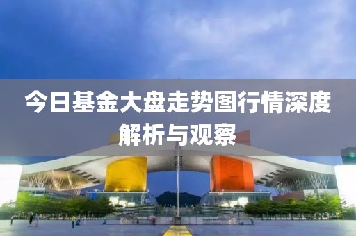 今日基金大盤走勢圖行情深度解析與觀察