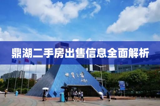 鼎湖二手房出售信息全面解析
