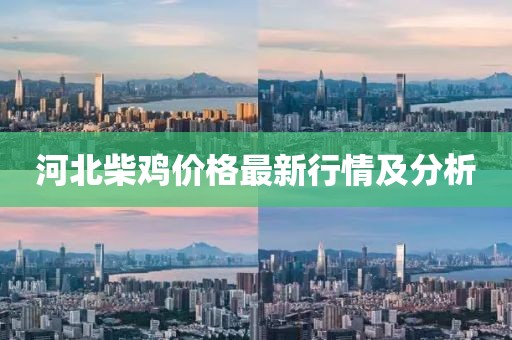 河北柴雞價(jià)格最新行情及分析