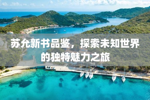 蘇允新書品鑒，探索未知世界的獨特魅力之旅