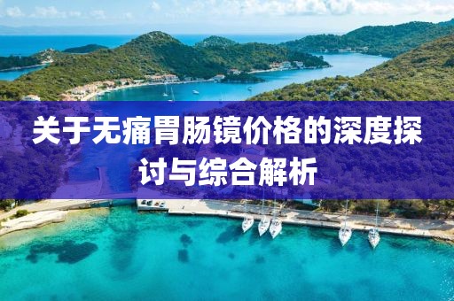 關(guān)于無(wú)痛胃腸鏡價(jià)格的深度探討與綜合解析