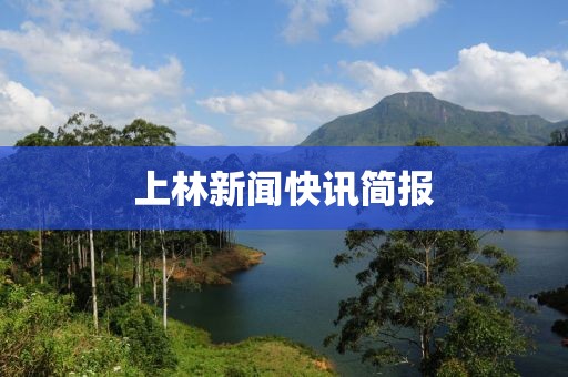 上林新聞快訊簡(jiǎn)報(bào)