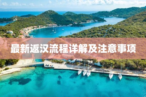 最新返漢流程詳解及注意事項(xiàng)