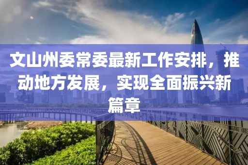 文山州委常委最新工作安排，推動地方發(fā)展，實現(xiàn)全面振興新篇章