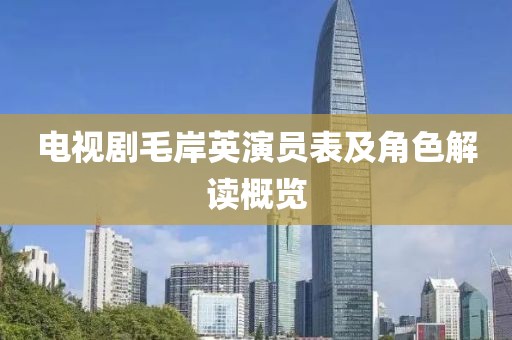 電視劇毛岸英演員表及角色解讀概覽