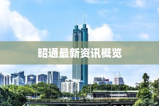 昭通最新資訊概覽