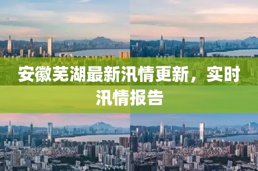 安徽蕪湖最新汛情更新，實時汛情報告