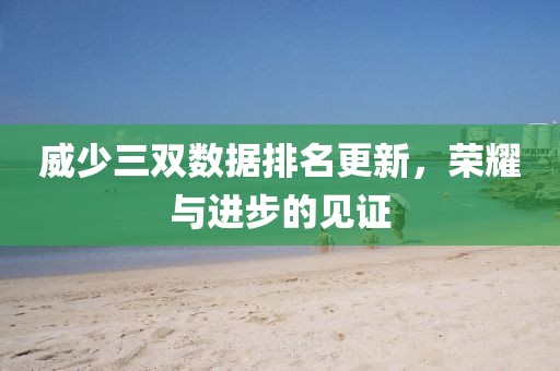 威少三雙數(shù)據(jù)排名更新，榮耀與進步的見證