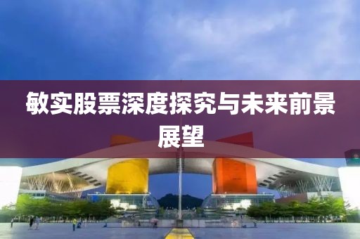 敏實股票深度探究與未來前景展望