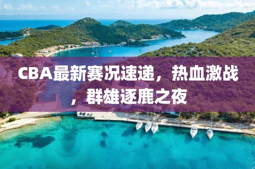 CBA最新賽況速遞，熱血激戰(zhàn)，群雄逐鹿之夜